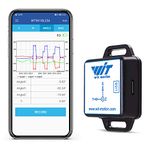 [Bluetooth Vibration Sensor]WitMotion WTVB01-BT50 Wireless accelerometer, 100Hz High-stability 3-axis (Vibration Displacement+Vib Speed + Vibration Frequency+Vibration Amplitude) sensor for pump