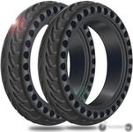 Monuary 2 Pieces Solid Tyre Compatible with 8.5'' Electric Scooter - 8 1/2 x 2 Spare Solid Tires, Scooter Tires Acessories for the Xiaomi M365 / Mi Pro 2 / Cecotec, and all 8.5 -inch Scooter