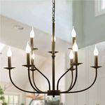 Ganeed Farmhouse Chandelier 9-Light