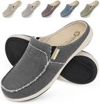 Mens Slippers with Arch Support, Ca