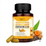 Lavaya® Turmeric Curcumin Capsules for Men & Women with Bioperine 1500 mg | 95% Curcuminoids | Best Natural Joint Support Supplement | Chemical Free - 60 Veg Capsules