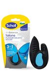 Scholl In-Balance Pain Relief Shock Absorbing Insoles for Heel, Heel, Achilles Tendon, Size S, Men and Women