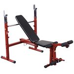 Best Fitness Olympic Bench with Leg Developer