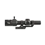 SIG SAUER Tango-MSR LPVO 1-6X24mm Waterproof Fog-Proof Rugged Tactical Hunting Scope | Illuminated MSR BDC-6 Reticle, Black