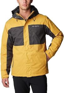 Columbia Men's Tipton Peak II Insulated Jacket, Raw Honey/Shark, XX-Large