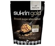 Sukrin Gold - Brown Sugar Substitute, Zero Calorie Sweetener for Keto and Low Carb Diets, Gluten Free, Vegan, Baking, Non GMO (1 Pack (500g))