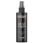 Hair Pure Heat Protector Spray | Hair Styling Spray for Women & Men | Heat Protection Spray for upto 230 °C | Less Breakage | Frizz Free & Damage Control | Paraben Free Heat Protection Spray (100ml)