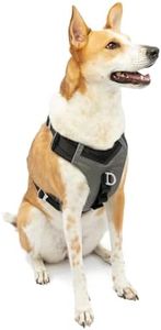 Kurgo Journey Air Dog Harness, Black/Grey, Large