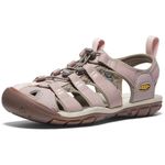 KEEN Women's Clearwater CNX Sandal, Timberwolf/Fawn, 6 UK