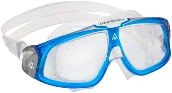 Aquasphere Seal, Gafas de natación, piscina para hombres y mujeres con protección UV y junta de silicona, lentes antivaho y antifugas
