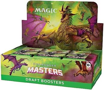 Magic: The Gathering Commander Masters Draft Booster Box - 24 Packs (480 Cards)