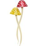 Taiyin 2 Pcs Mushroom Hair Stick Ch