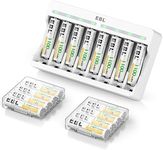 EBL Rechargeable AAA Batteries 16 P