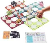 Logical Road Builder Puzzle Games to Improve Logical Thinking - Large Puzzle STEM Board Maze Game for Kids with 118+ Challenges - Ages 4-8 Years (Electric Version)