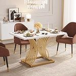 DWVO Modern Dining Table for 4 Peop