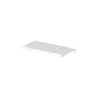 OrganizeMee Metal Floating Shelf for Wall for Decorative Wall, Long Wall Shelf, Nordic, Modern Design,for Living Room & Bedroom, Home Decor Items Plant Pot mounting 9" (White: 1yr Warranty)