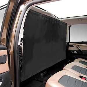 Coldairsoap Car Divider Curtain Sun Shade, Thicken Car Privacy Curtain Car Blackout Curtain Rear Back Sunshades Cover for Van SUV Truck…