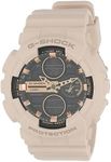 G SHOCK DUO MID SIZE STEP COUNT, S/W, ALARM, 200M BLK & ROSE FACE,PINK ROSE COL