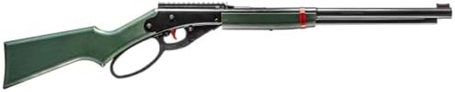 Daisy, Model 1999 Woodland Trail Lever Action Air Rifle, 650-Round BB Reservoir, Accent Color, Picatinny Rail, All-Weather Synthetic Stock