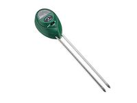 Smitex 3-in-1 Solar Soil Moisture Light and PH Acidity Meter Plant Tester Round Shape Soil Thermometer