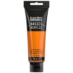 Liquitex Basics Acrylic Paint, Cadmium Orange Hue, 118 ml Tube