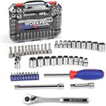 WORKPRO Socket Set, 47-Piece 3/8" D