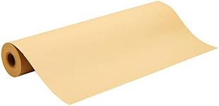 Kraft Paper Roll 17.5" x 100 Feet (1200 In), Plain Brown Shipping Paper for Gift Wrapping, Packing, DIY Crafts, Bulletin Board Easel