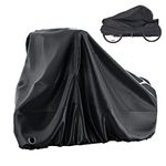 MOONCOOL Adult Tricycle Cover Trike Cover, 3 Wheeled Bicycle Bike Cover for Outdoor Storage Waterproof, Dust Wind Proof for Bikes