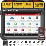 LAUNCH X431 Pro Dyno 2024 all-in-one OBD2 Scanner, ECU Coding Bi-directional Control 37+ Services Full System Diagnostic scan tool for all cars, CANFD DOIP, AutoAuth FCA SGW, IMMO, 2 Years Free Update