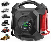 Truck Jump Starter Heavy Duty,CAT797 30000A 12V/24V Battery Jumper Starter Portable,-40F° Start Battery Booster Pack,for Semi Truck,Gasoline/99L and Diesel Engines Up to 50L,Class 8