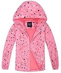 Boys Girls Rain Jackets Hooded Wate