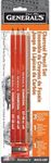 General Pencil Charcoal Pencil Kit, Multi-Colour, 1.27 x 6.98 x 24.76 cm