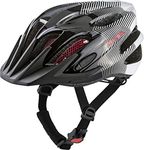 ALPINA Unisex - Children, FB JR. 2.0 cycling helmet, black-white-red, 50-55 cm