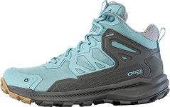 Oboz Women's Katabatic Mid B-DRY Waterproof Hiking Boot, Island, 8.5