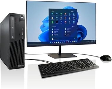 Lenovo M73 + 27-Zoll ACER TFT, Silent Business Office Multimedia Computer mit 3 Jahren Garantie!, Core i5 4430 3.2 GHz, 16GB DDR3, 512 GB SSD, DVD, WLAN, USB 3.0, Win 11 Prof., MS Office 2010, #8106