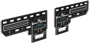 Supcline Ultra Slim TV Wall Bracket for 42 to 100 inch Flat & Frame TVs, Only 0.31” Low Profile Flat to Wall TV Mount, Micro Gap Wall Mount TV Bracket, Hold up to 176 lbs, Blends in Any Interior