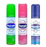 Neutradol Spray Air Deodorizer 300ml - Neutradol Air Freshener - Scent One Each Super Fresh-Fresh Pink & Original - Pack of 3