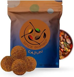 Cajun Spice Bombs Seasoning Pack of 4 - Spice Mix for Soup, Stew, Marinade