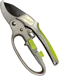 GARDEN GURU Professional Ratchet Pruning Shears Clippers – 4X Cutting Power – Ratcheting Garden Anvil Pruners Scissors - Ergonomic Grip – Nonstick Blade - Makes Tough Cuts Easy - Great for Seniors