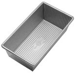 USA Pans 8.5 x 4.5-Inch Aluminized Steel Loaf Pan with Americoat Loaf Pan