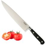 Taylors Eye Witness Sabatier Professional Kitchen Chef Knife - 8in/20cm Full Tang Blade Forged from High Graded Taper Ground Stainless Steel, Triple Rivet Comfort Handle. Sharper for Longer