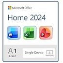 Microsoft Office Home 2024 | Classic Office Apps: Word, Excel, PowerPoint | One-Time Purchase for a single Windows laptop or Mac | Instant Download