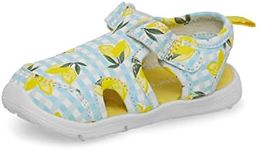 Carter's Unisex-Child Drew3 First Walker Shoe, Print, 5 Infant