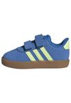 adidas Unisex Baby VL Court 3.0 Shoes Infants, Bright Royal/Pulse lime/GUM10, 6 UK Child