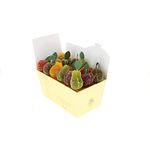 Leonidas Belgian Chocolates |Real Fruit Jellies in 8 flavours | 500g 20 pieces of Fruit Jelly| Cherry, Pear, Fig, Pineapple, Strawberry, Tangerine, Apple, Peach| Imported Fine Confections & Chocolate from Belgium