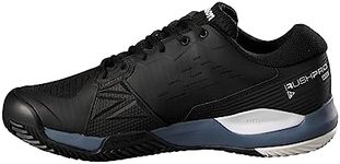 Wilson Men's Rush Pro Ace Clay Tennis Shoe, Black China Blue White, 10.5 US