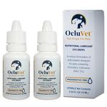 Eye Drops for Pets | Clinically Studied Antioxidants for Pets | Made in The USA | Includes 2% N-Acetyl-L-Carnosine (NAC) | 16mL - 2 Pack