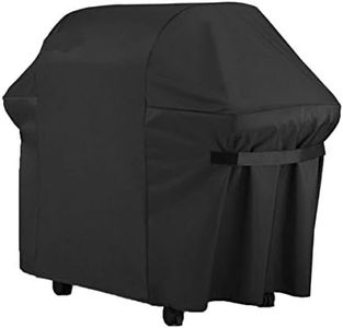 HONGCI Copertura per Barbecue Impermeabile - 600D Panno Oxford Cover, Telo Protettivo per BBQ Grill Anti Pioggia Polvere Sole Neve Tessuto (132x66x109cm)