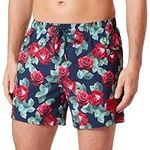 BOSS Men's Bloom Swim Short, Open Miscellaneous960,