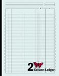 Two Column Ledger: 2 Column Ledger Record Book, Accounting Note Pad, Columnar Ledger Pad, Account ledger book 2 column, Accounting Record Keeping Books, 120, Size 8.5"X11"( Volume-2)